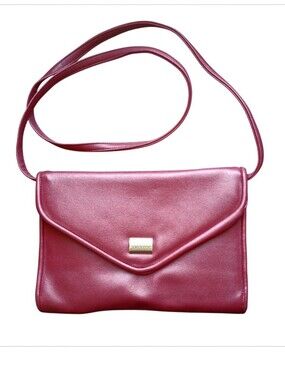 Perry Ellis Red Envelope Crossbody Shoulder Bag